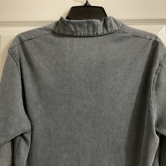 Men’s Giorgio Armani LS Ribbed 3-Button Polo Shirt, XL - Picture 7 of 7